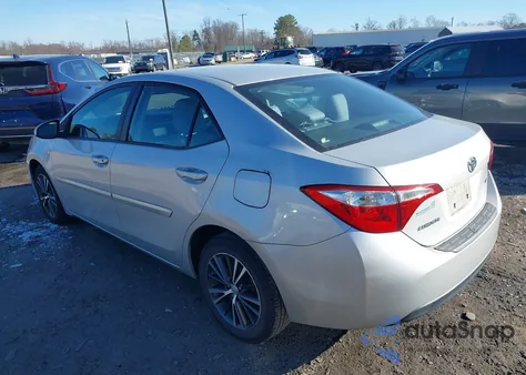 2016 Toyota Corolla Le Plus из США, поврежденный, VIN 2T1BURHE7GC582437